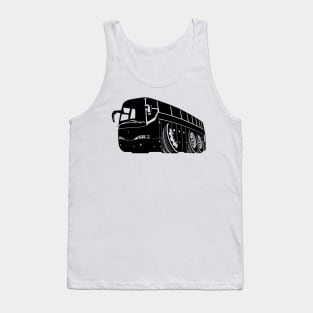 Cartoon bus Tank Top